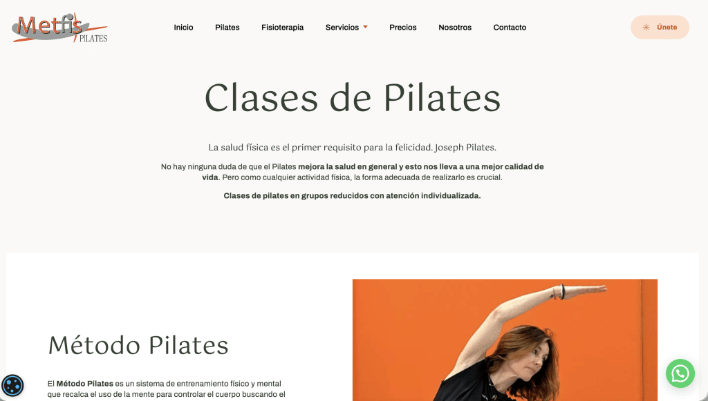 Diseño Web Fisioterapia